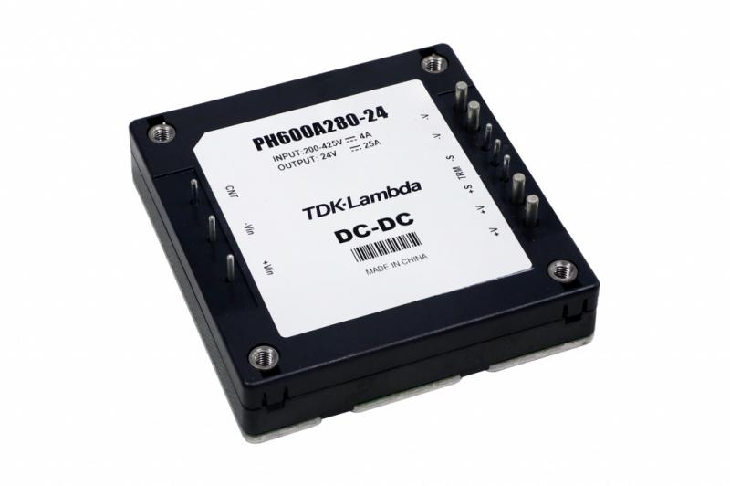 Высоконадёжные DC/DC-преобразователи серии PH-A с высоковольтным входом TDK-Lambda