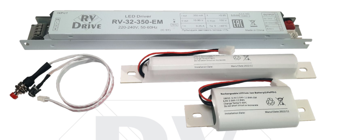 Блок аварийного питания RV-32-350-EM-3.0 на 3 часа RV-Drive