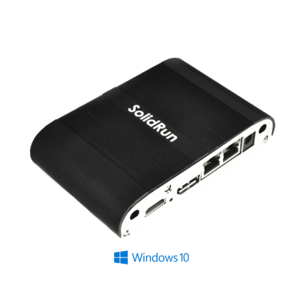 Одноплатный компьютер SOM IB8000 Quad|SolidPC Q4|32GB SSD|4GB DDR|8GB eMMC|Com. Temp|R00|Inc. Enclosure