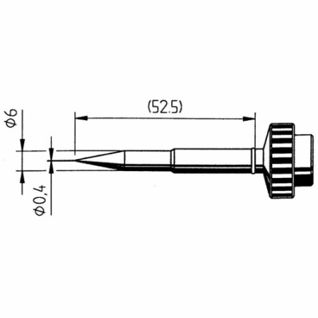 Жало паяльное 612SDLF для Tech Tool Ersa