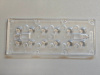173071 PLR120002KR-PMMA, Светодиодная оптика мультилинза 2X6 с IP защитой, симметричная, КСС, 90 градусов без уплотнителя, Катод Рус