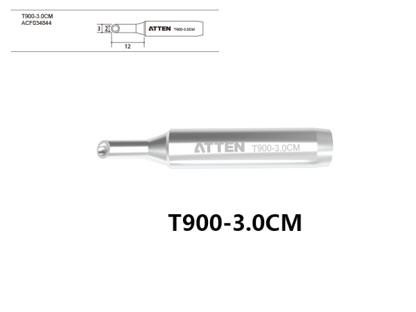 Жало паяльное T900-3.0CM ATTEN Жало паяльное T900-3.0CM ATTEN
