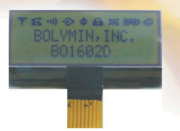 Графический ЖКИ BO-1602D-GPHBH369$ Bolymin