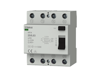 Устройство защитного отключения NFI4-25/0.03 Iskra