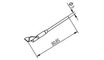 Насадки 452QDLF100 (422QD5) для Chip Tool, пара, Ersa Насадки 452QDLF100 (422QD5) для Chip Tool, пара, Ersa