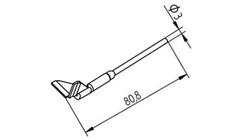 Насадки 452QDLF150 (422QD6) для Chip Tool, пара, Ersa Насадки 452QDLF150 (422QD6) для Chip Tool, пара, Ersa