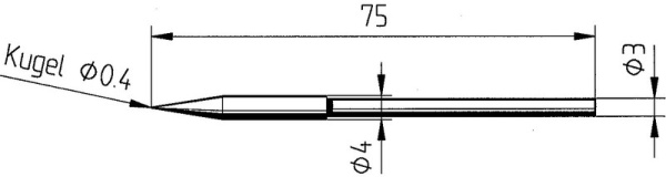 Жало паяльное 212BDLF для Micro Tool Ersa Жало паяльное 212BDLF для Micro Tool Ersa
