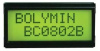 Символьный ЖКИ BC-0802B-YRNCH$ Bolymin