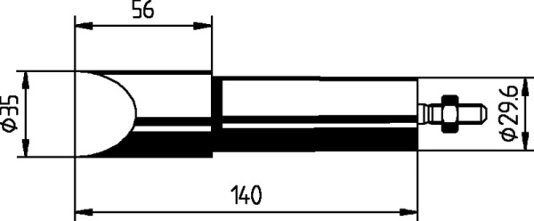 Жало паяльное 552MD для  A 550 Ersa