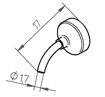 Насадка 472DR для i-Tool AIR S, Ersa Насадка 472DR для i-Tool AIR S, Ersa