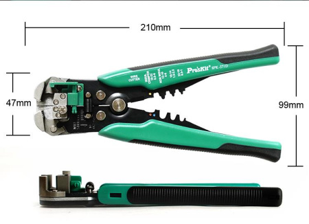 Клещи для зачистки и обжима 8PK-371D Pro'skit