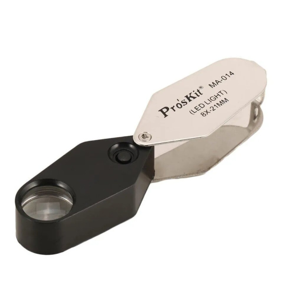 Лупа складная с подсветкой MA-014, Pro'skit