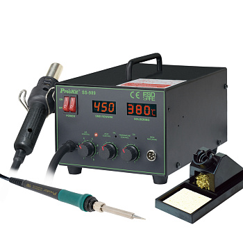 Станция паяльная термовоздушная SS-989B Pro'skit Станция паяльная термовоздушная SS-989B Pro'skit