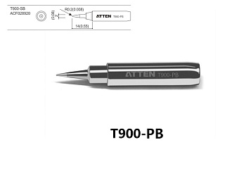Жало паяльное T900-PB ATTEN Жало паяльное T900-PB ATTEN