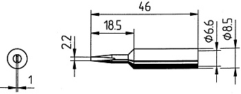 Жало паяльное d0832CD DJE Жало паяльное d0832CD DJE