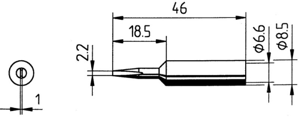 Жало паяльное d0832CD DJE Жало паяльное d0832CD DJE