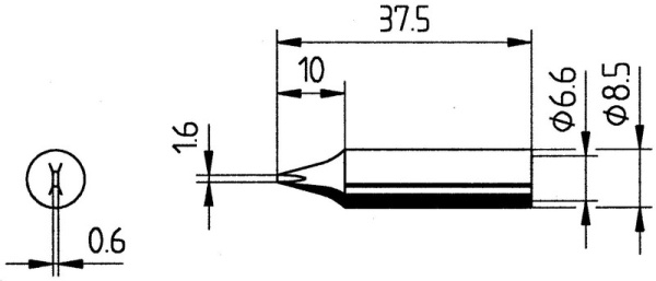 Жало паяльное 842YD Ersa Жало паяльное 842YD Ersa