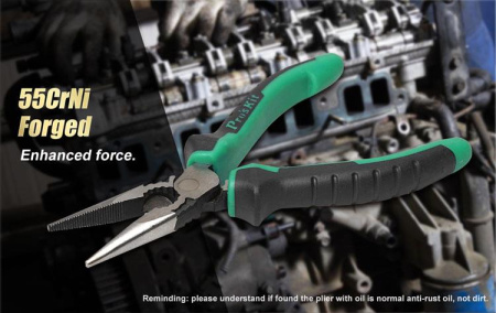 Длинногубцы 1PK-709DS (168мм), Pro'skit