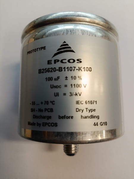 Конденсатор плёночный B25620B1107K100 TDK EPCOS