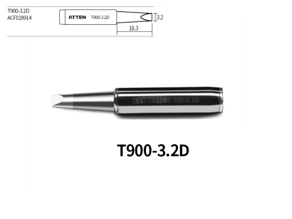Жало паяльное T900-3.2D ATTEN Жало паяльное T900-3.2D ATTEN