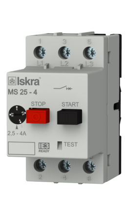 Автоматический выключатель защиты двигателя MS25-4 Iskra