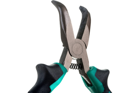 Длинногубцы изогнутые PM-755 (128мм), Pro'skit