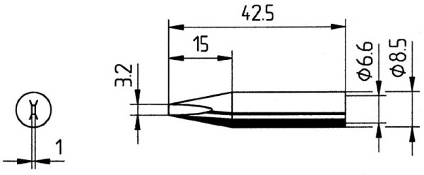 Жало паяльное 842ED Ersa Жало паяльное 842ED Ersa
