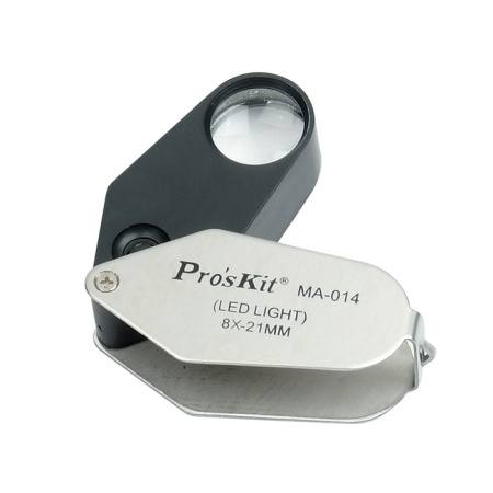 Лупа складная с подсветкой MA-014, Pro'skit