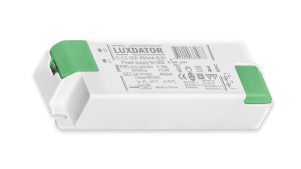 Блок питания D-CC 32W-850mA-G-01