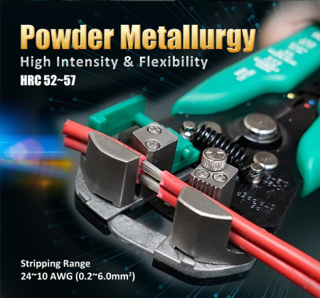 Клещи для зачистки и обжима 8PK-371D Pro'skit