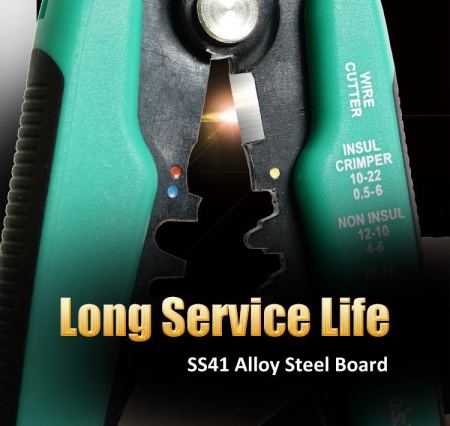 Клещи для зачистки и обжима 8PK-371D Pro'skit