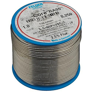 Припой Sn60Pb40 RA05:2,5% 0,75мм 250гр