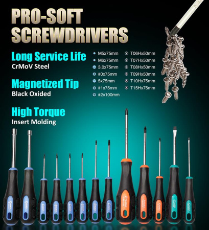 Набор инструментов PK-1938M3 Pro'skit