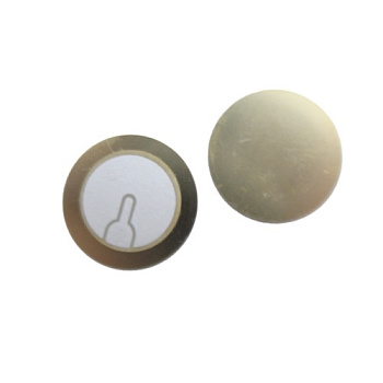 Пьезокерамический датчик R-50.00mm-20.00mm-6.00mm-844