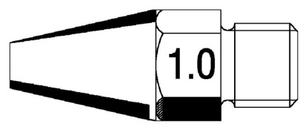 Наконечник для отсоса 662BE