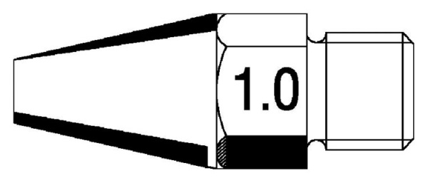 Наконечник для отсоса 662BE