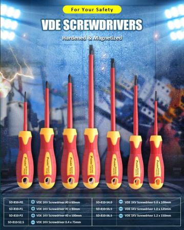 Набор инструмента  PK-2810B (1000В), Pro'skit